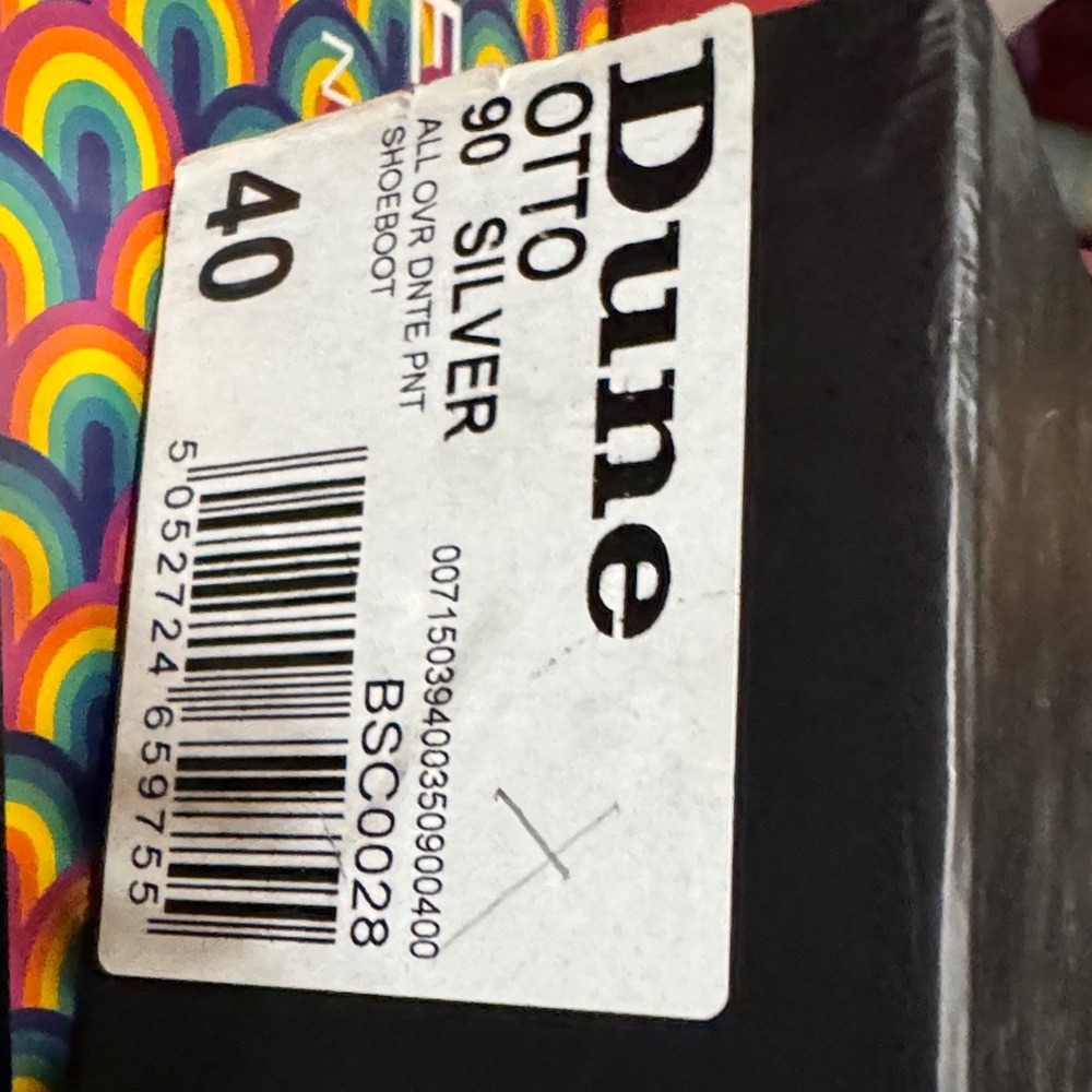 Dune London Silver Studded Heels - Picture 8 of 16